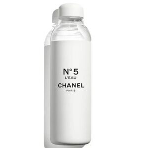 CHANEL limited edition ceramic glass water bottle